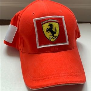 Red Ferrari baseball cap